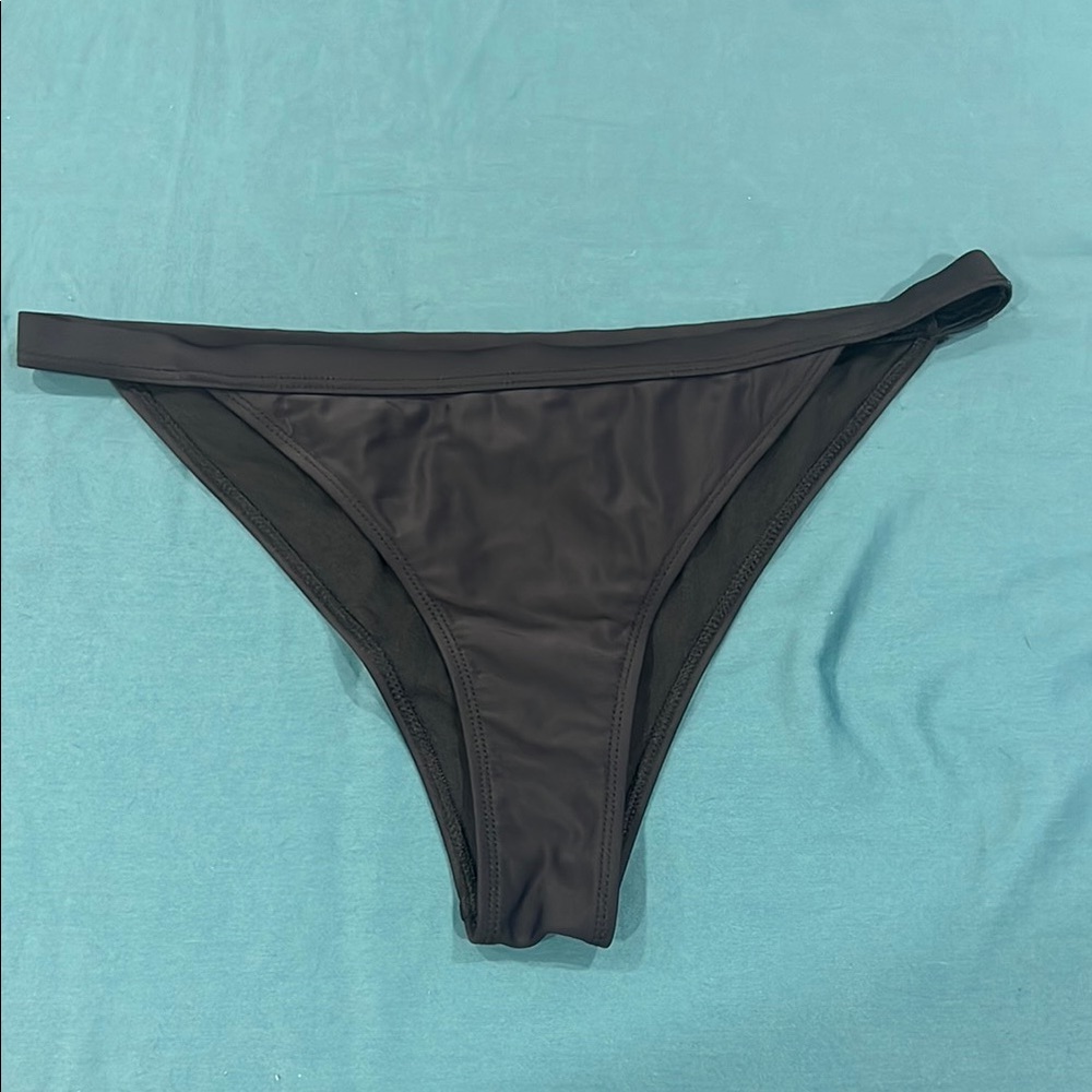 Revamped Black Bikini Swimwear Minimalist Design